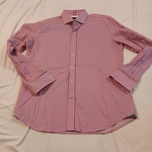 Robert Graham Modern Americana Tailored Fit Men's Button Down Shirt Size Large